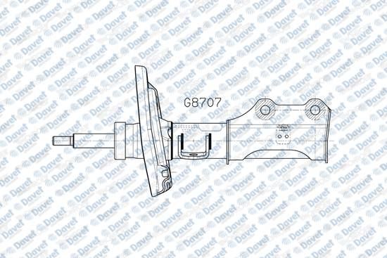 MONROE G8707 On Amortisor Sag Gazli Opel Insignia B Z18 17>